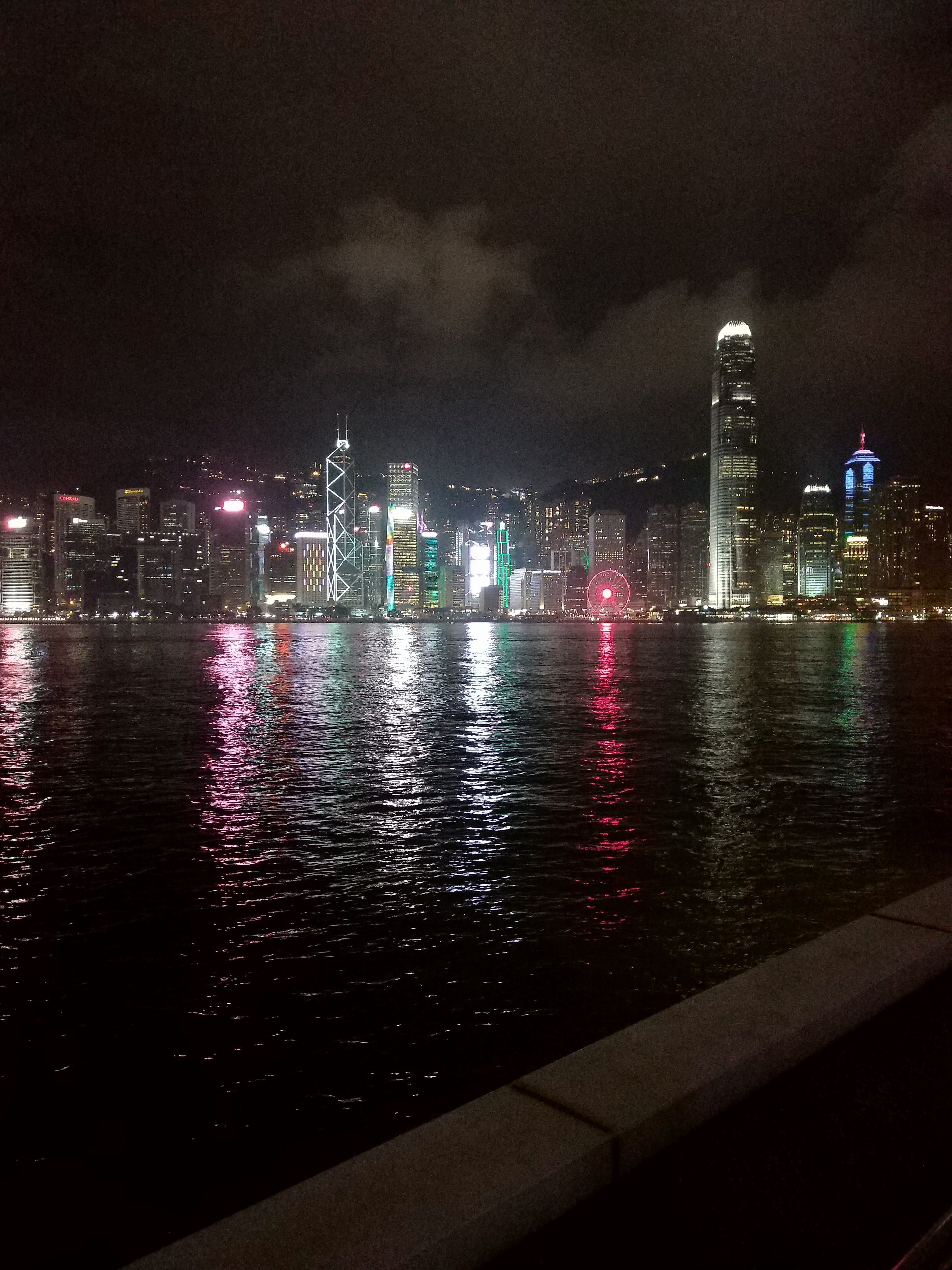 Hong Kong night view